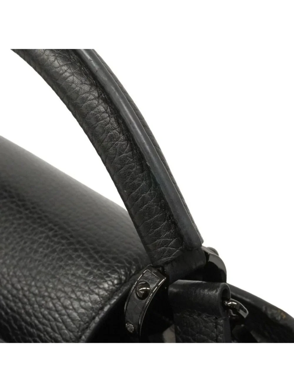 Louis Vuitton Handbag Capucines BB Noir 2-Way Bag